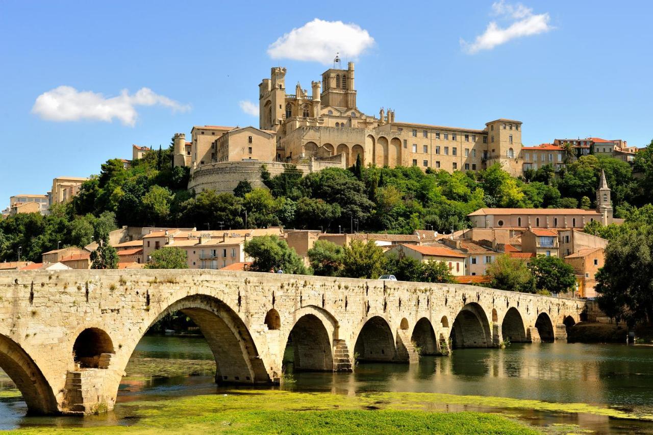 Saëns 7-T2 avec garage privé optionnel-Centre historique et plages à 16km ! Béziers Esterno foto